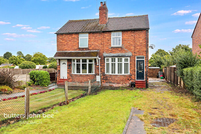 2 Bedroom Semi-Detached House For Sale In Crewe Road, Sandbach, CW11