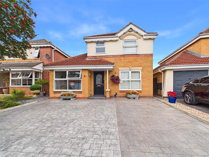 3 Bedroom Detached House For Sale In Bentley Close, Quedgeley, Gloucester, Gloucestershire, GL2