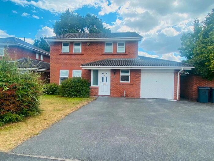 4 Bedroom Detached House To Rent In Shottery Close, Sutton Coldfield, B76