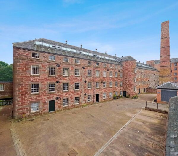 3 Bedroom Maisonette For Sale In Mid Mill, Stanley Mills, Stanley, Perthshire, PH1