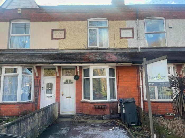 3 Bedroom Terraced House To Rent In Cartland Road, Stirchley, Birmingham, B30