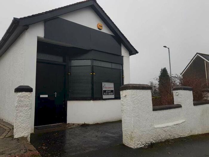 Retail Property To Rent In Loch Road, Kirkintilloch, G66