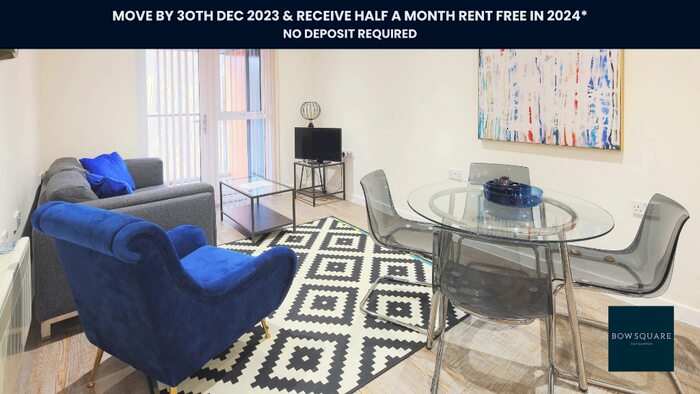 1 Bedroom Apartment To Rent In Bow Square, Queensway, Southampton, Hampshire, SO14