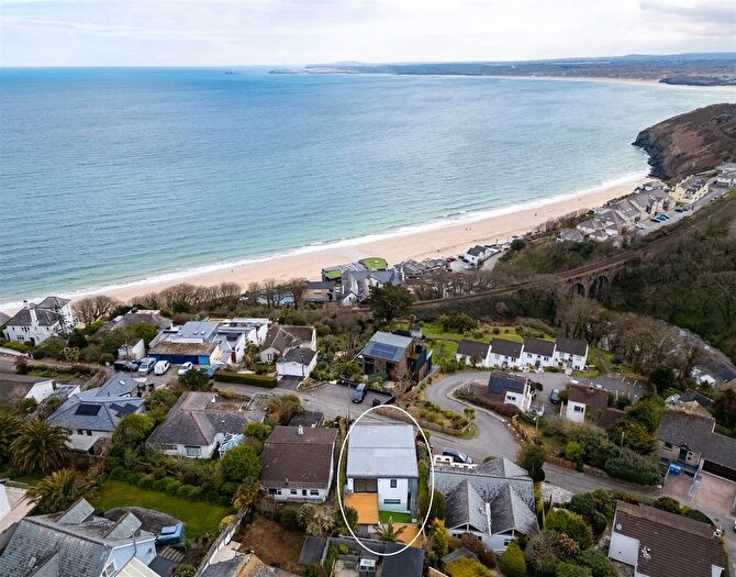 4 Bedroom Detached House For Sale In Carbis Bay, Stunning Home With Sea Views, TR26