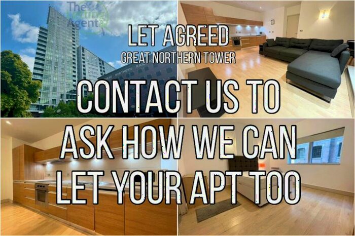 2 Bedroom Apartment To Rent In Great Northern Tower, Watson Street, Manchester, M3