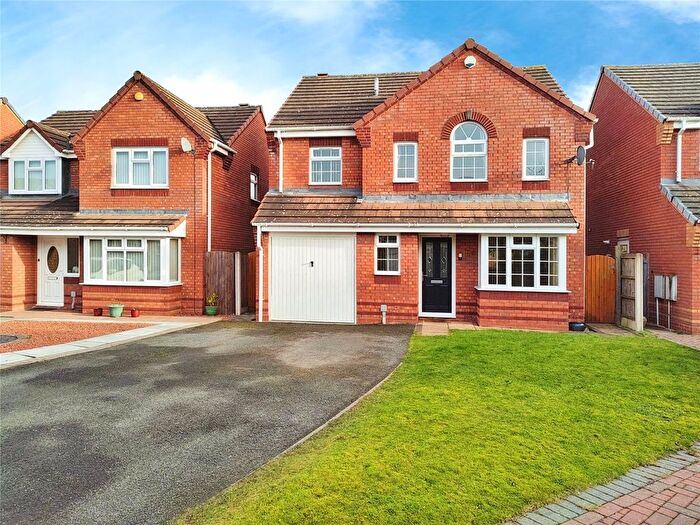 4 Bedroom Detached House For Sale In Warwick Way, Leegomery, Telford, Shropshire, TF1