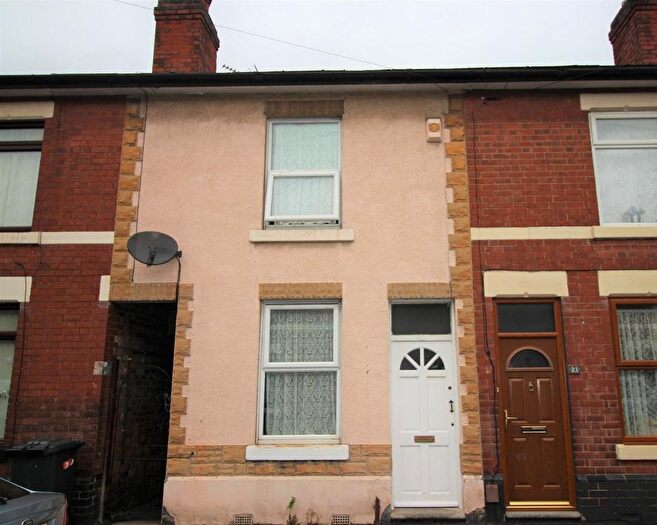 2 Bedroom Terraced House To Rent In Francis Street, Chaddesden, Derby, DE21