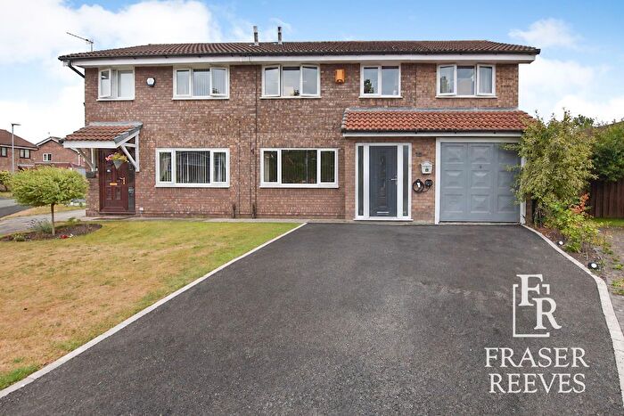 4 Bedroom Semi Detached House For Sale In Stonehaven Drive, Fearnhead, WA2