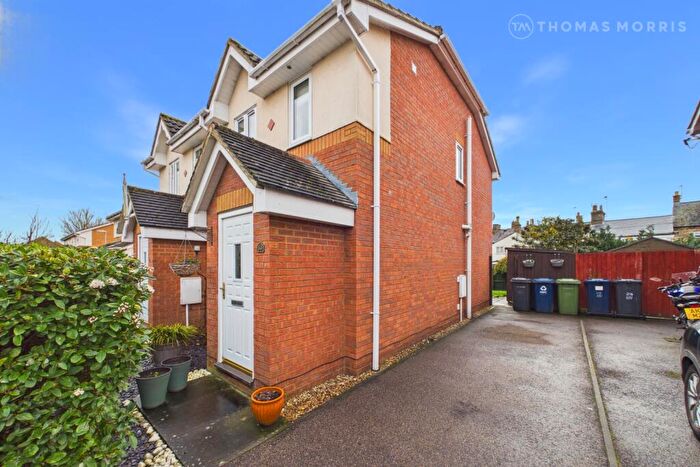 2 Bedroom Semi Detached House For Sale In Alder Drive, Huntingdon, Cambridgeshire, PE29