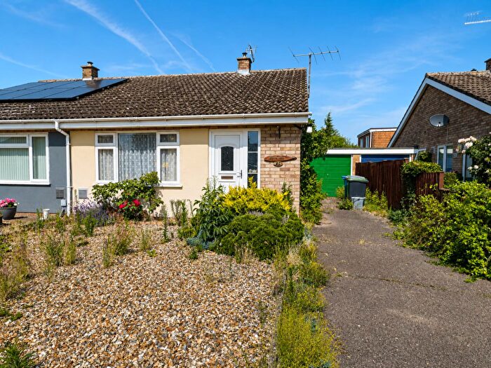 2 Bedroom Semi-Detached Bungalow For Sale In Holmsey Green Gardens, Beck Row, Bury St. Edmunds, IP28