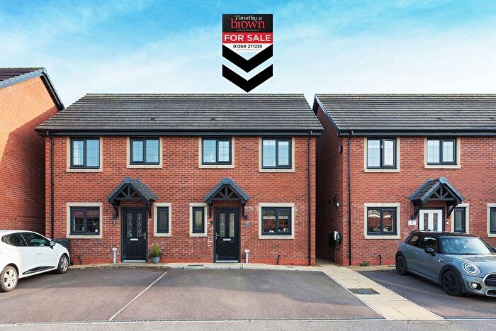 2 Bedroom Semi-Detached House For Sale In Honeysuckle Close, Congleton, CW12
