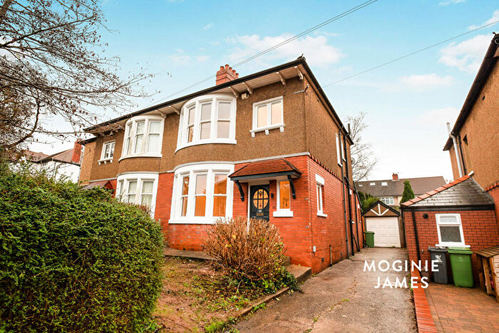 3 Bedroom House To Rent In Llandennis Avenue, Cyncoed, Cardiff, CF23