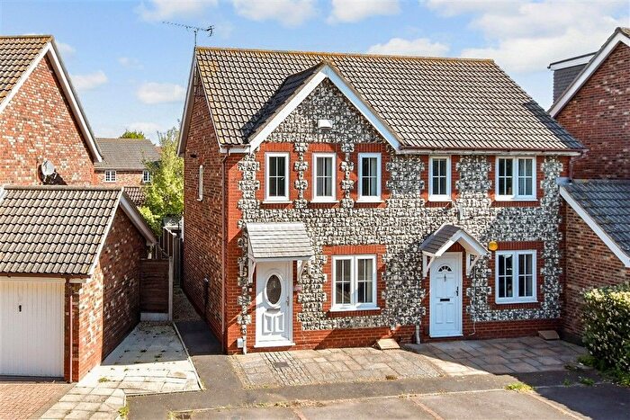 2 Bedroom Semi-Detached House For Sale In Rowmarsh Close, Northfleet, Gravesend, Kent, DA11