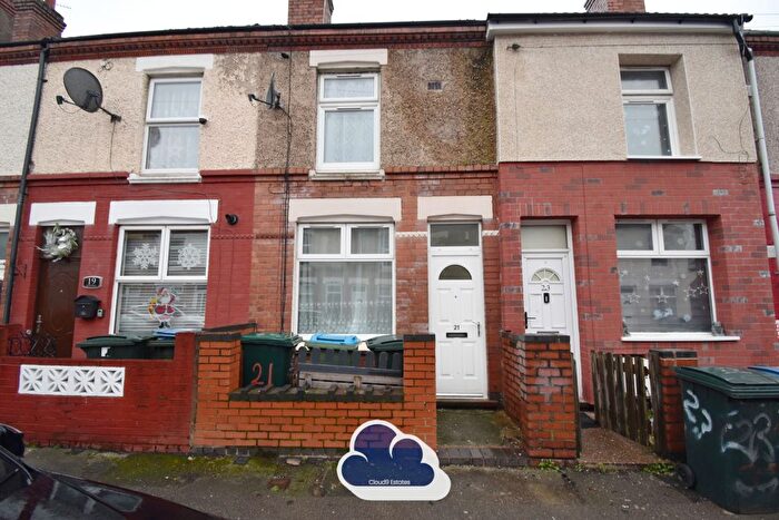 2 Bedroom Terraced House For Sale In Ribble Road, Stoke, Coventry, CV3