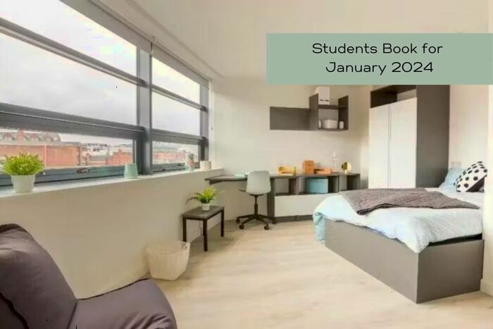 1 Bedroom Studio To Rent In Students - Medici, Hockley, Nottingham, NG1