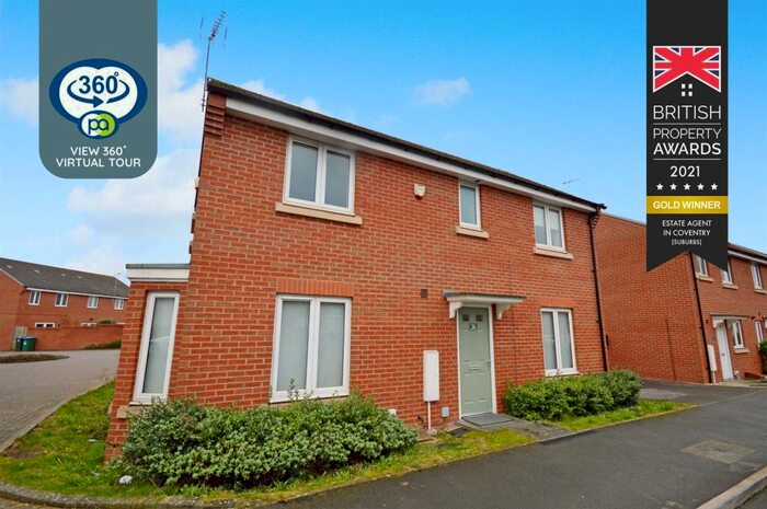 3 Bedroom Detached House To Rent In Grenadier Drive, Stoke Village, Coventry, CV3