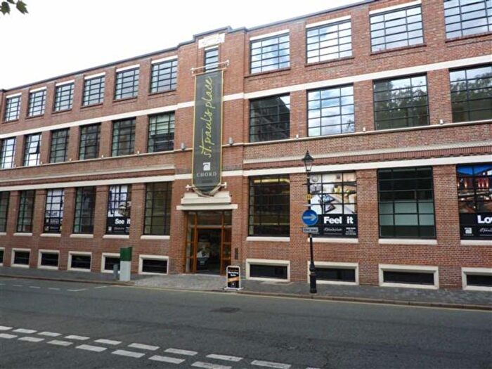 Studio To Rent In St Pauls Place, St Pauls Square, Birmingham, B3