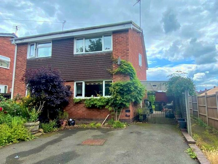 2 Bedroom Semi-Detached House To Rent In Wordsworth Avenue, Worcester, WR3