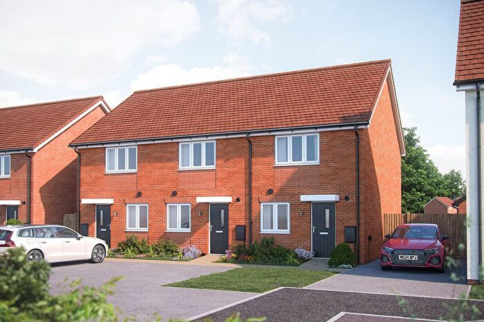2 Bedroom Terraced House For Sale In "The Cartwright" At Bamford Park At Windmill View, Lighthorne, CV35