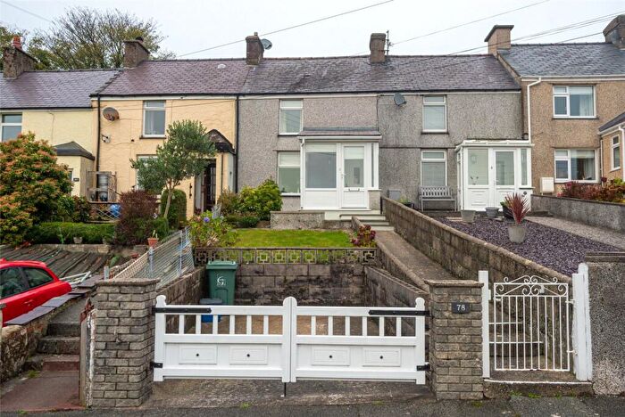2 Bedroom Terraced House For Sale In Hyfrydle Road, Talysarn, Caernarfon, Gwynedd, LL54