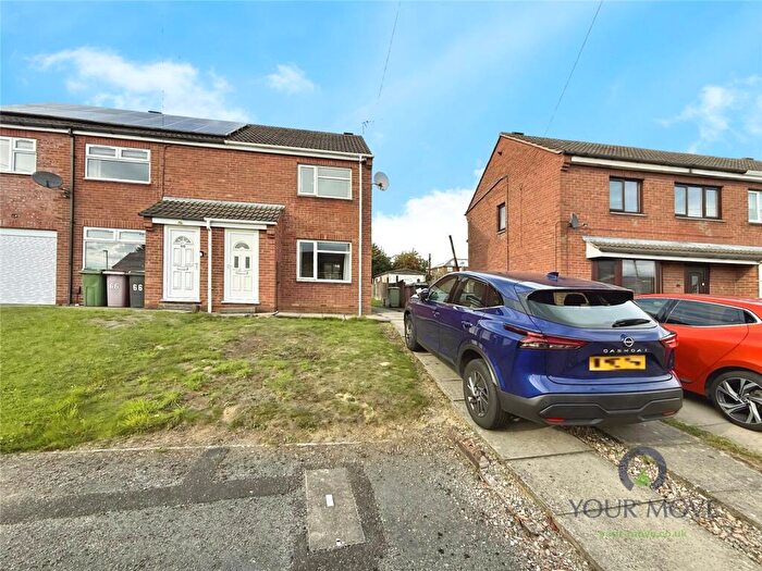 2 Bedroom Semi-Detached House For Sale In Elmhurst Avenue, Broadmeadows, South Normanton, Alfreton, DE55