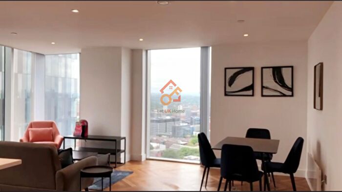 2 Bedroom Flat To Rent In East Tower, Deansgate Square, Owen Street, Manchester, M15