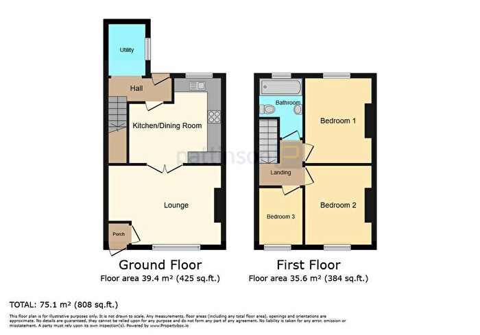 3 Bedroom Terraced House For Sale In Ascot Street, Easington Colliery, Peterlee, SR8
