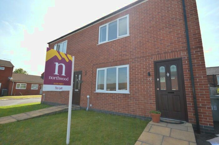 2 Bedroom Semi-Detached House To Rent In Skeath Close, Sandbach, CW11
