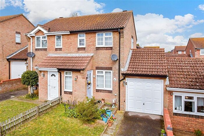 2 Bedroom Semi-detached House For Sale In Shannon Close, Telscombe Cliffs, Peacehaven, East Sussex, BN10