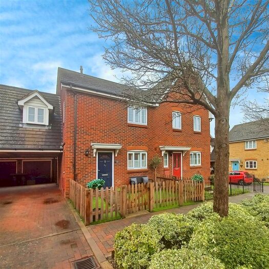 3 Bedroom Terraced House For Sale In Demelza Close, Cuxton, Rochester, ME2