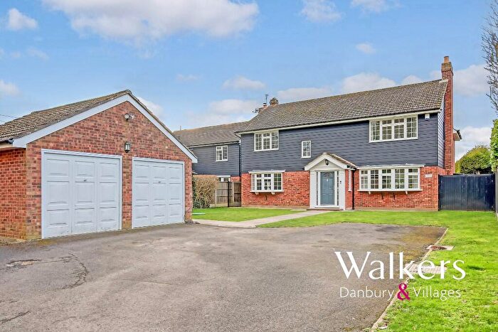 4 Bedroom Detached House For Sale In Post Office Road, Danbury, CM9