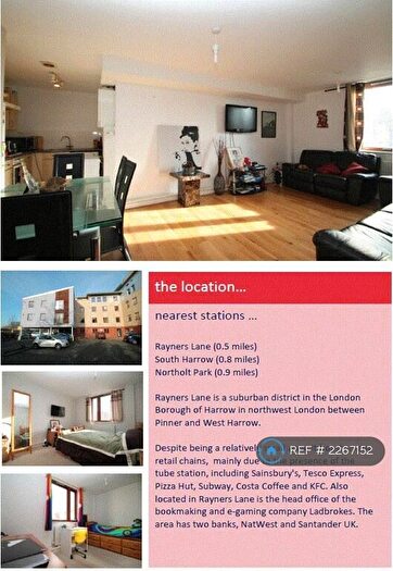 2 Bedroom Flat To Rent In Alexandra Avenue, Harrow, HA2