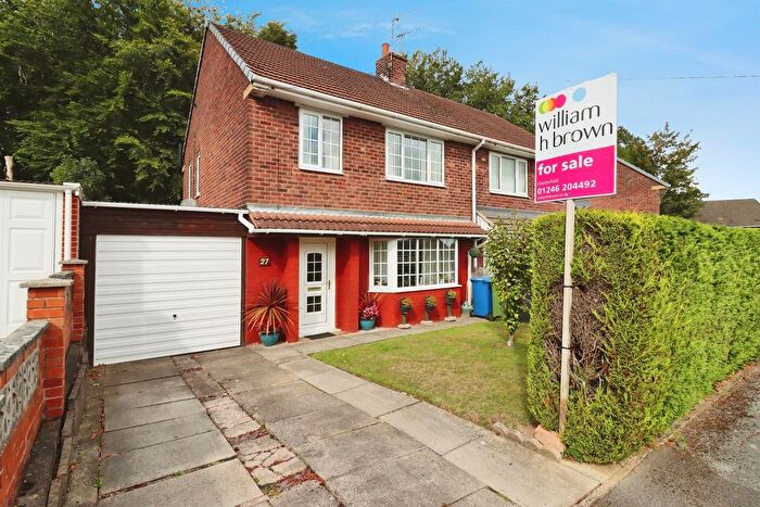 3 Bedroom Semi-Detached House For Sale In Middleton Drive, Inkersall, Chesterfield, S43