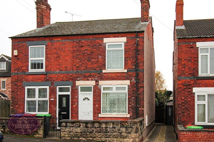 2 Bedroom Semi-Detached House For Sale In Albert Avenue, Jacksdale, Nottingham, NG16