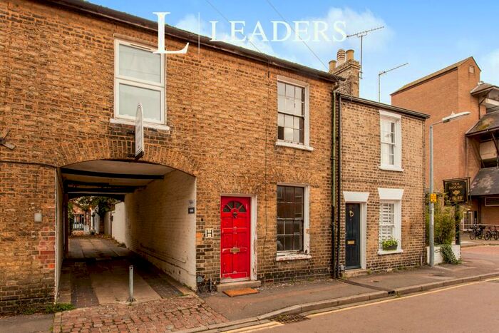 2 Bedroom End Of Terrace House To Rent In Napier Street, Cambridge, CB1