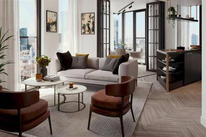 2 Bedroom Flat For Sale In One Crown Place, Sun Street, EC2A