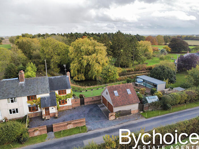3 Bedroom Semi-Detached House For Sale In Whitley Cottages, Baythorne End, Essex, CO9