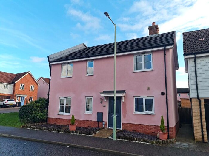 2 Bedroom Terraced House For Sale In Buzzard Rise, IP14