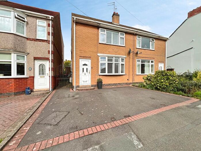 2 Bedroom Semi Detached House For Sale In Coleshill Road, Nuneaton, Warwickshire, CV10