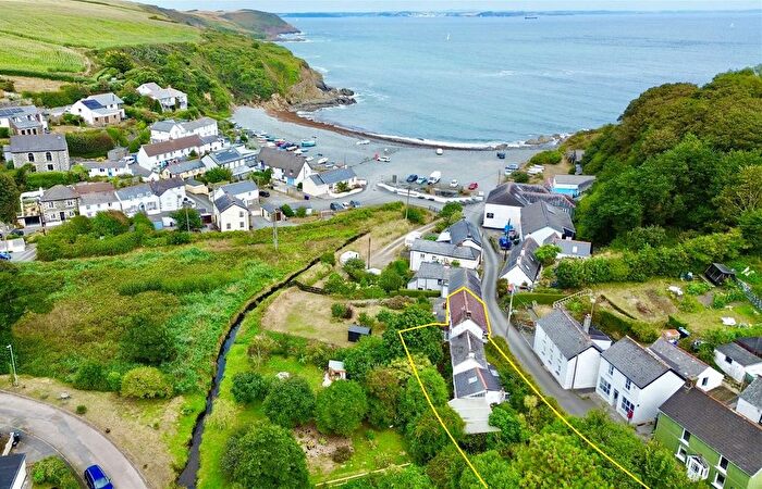 2 Bedroom Semi-Detached House For Sale In Porthallow, St. Keverne, Helston, Cornwall, TR12