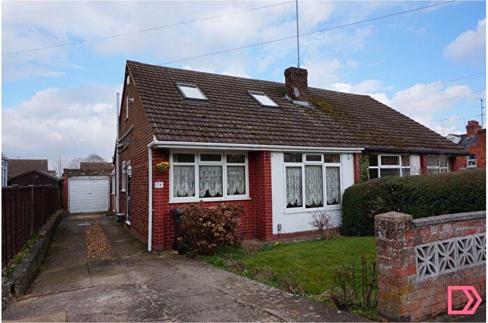 2 Bedroom Semi Detached House To Rent In Thirlestane Crescent, Northampton, Northamptonshire, NN4