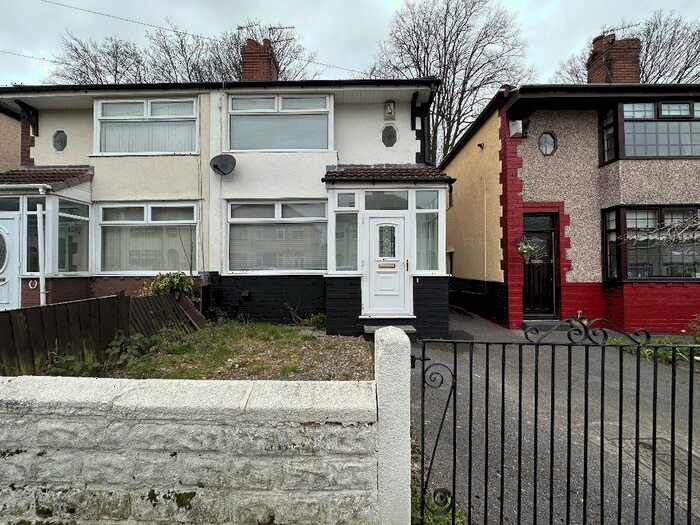 2 Bedroom Semi-Detached House To Rent In Gordon Drive, Dovecot, Liverpool, L14