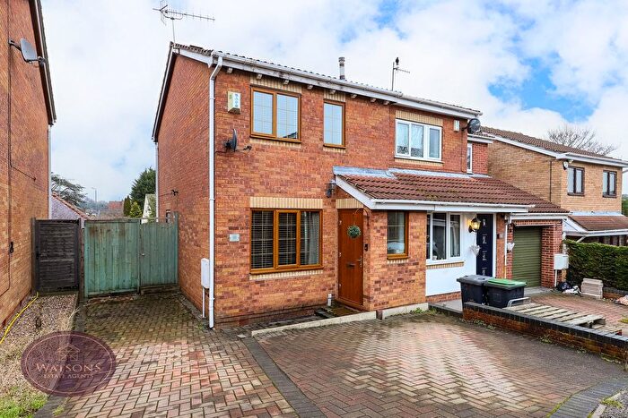 2 Bedroom Semi Detached House For Sale In Wenlock Close, Giltbrook, Nottingham, NG16