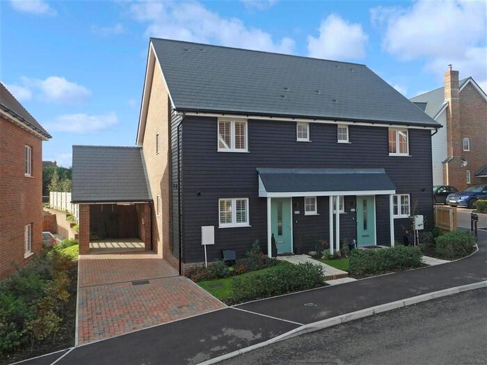 3 Bedroom Semi-Detached House For Sale In Silver Birch Road, Headcorn, Ashford, Kent, TN27