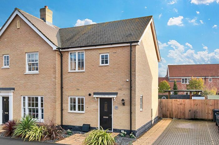 2 Bedroom Semi Detached House For Sale In Clover Way, Melbourn, SG8