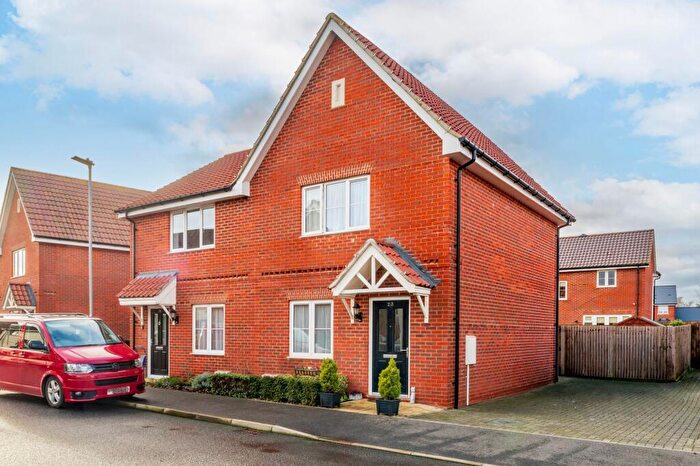 2 Bedroom Semi Detached House For Sale In Farthing Land, Elmswell, IP30