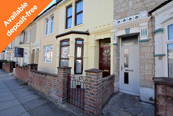 3 Bedroom Terraced House To Rent In Bosham Road, Portsmouth, Hampshire, PO2