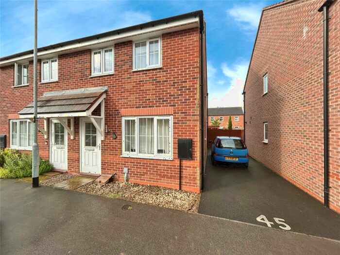 2 Bedroom Semi-Detached House For Sale In Freshman Way, Market Harborough, Leicestershire, LE16
