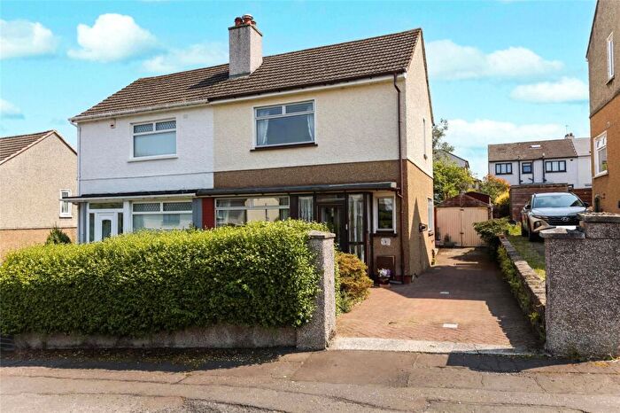 2 Bedroom Semi-Detached House For Sale In Duncrub Drive, Bishopbriggs, Glasgow, East Dunbartonshire, G64