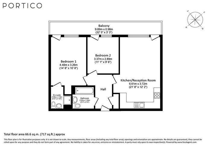 2 Bedroom Flat To Rent In The Sphere, Hallsville Road, E16
